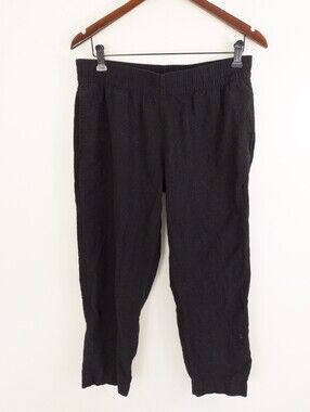 Old Navy Linen Blend High Rise Wide Leg Pants Size Medium